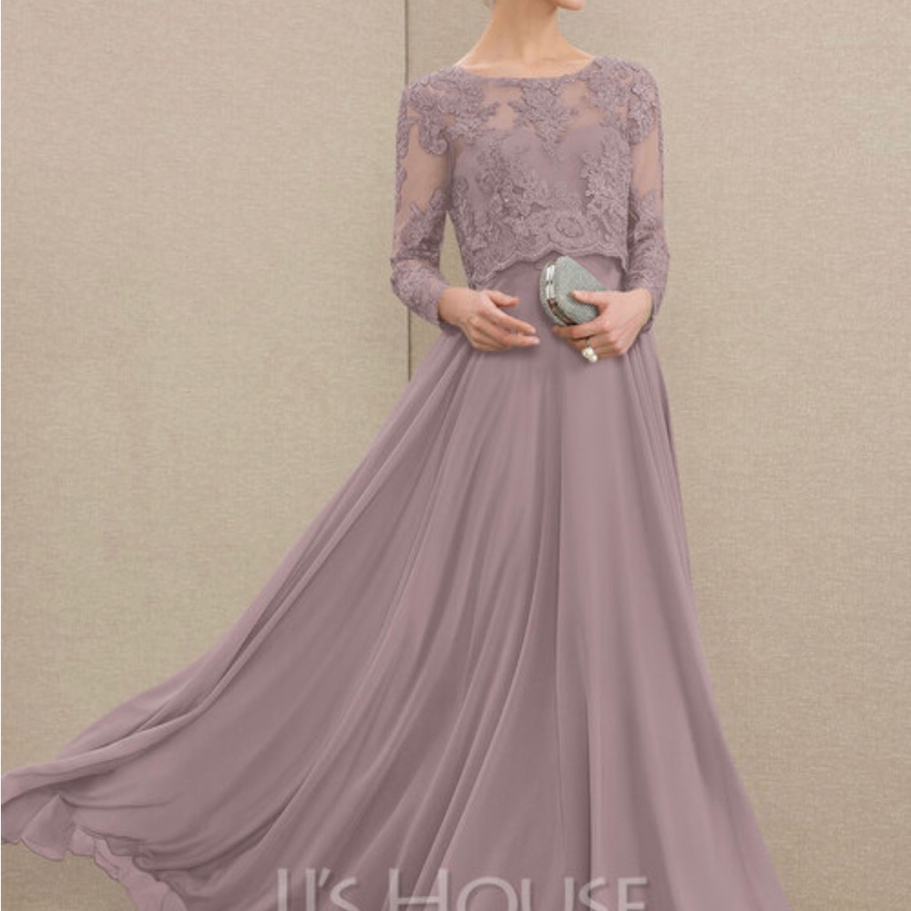 Gorgeous Chiffon Beaded Evening Dress